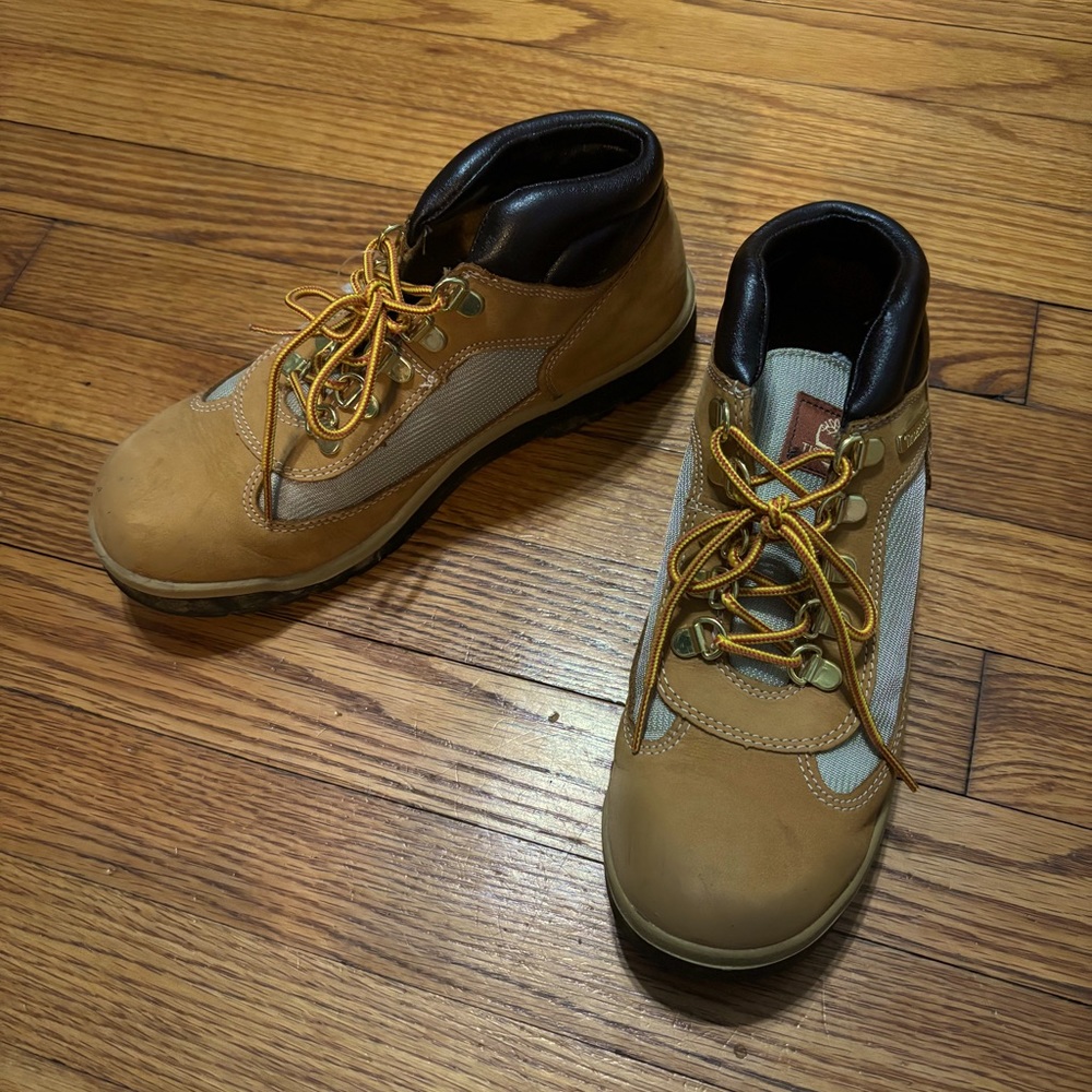 Timberland Size 6 Men Field Boot. Color Wheat Nub… - image 1